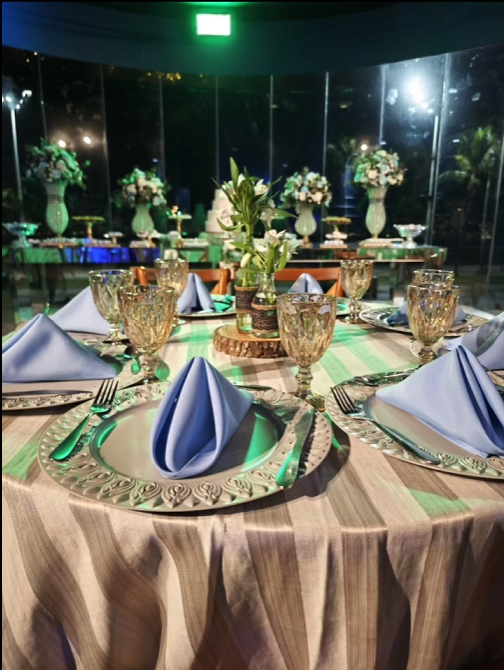 Decoração da Mesa de Evento